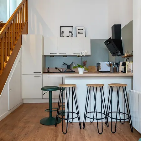 Mon Appart'Hotel - Gare De Limoges - Duplex 2 Chambres - Parking En Supp Exterior foto