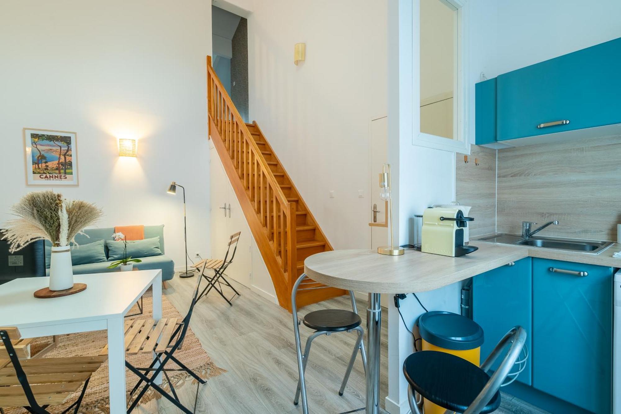 Apartment Mon - Gare De - Duplex 2 - Parking En Supp